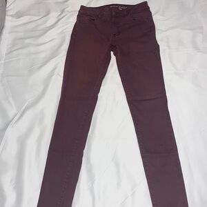 American Eagle skinny jeans. Dark purple. Size 2 regular
